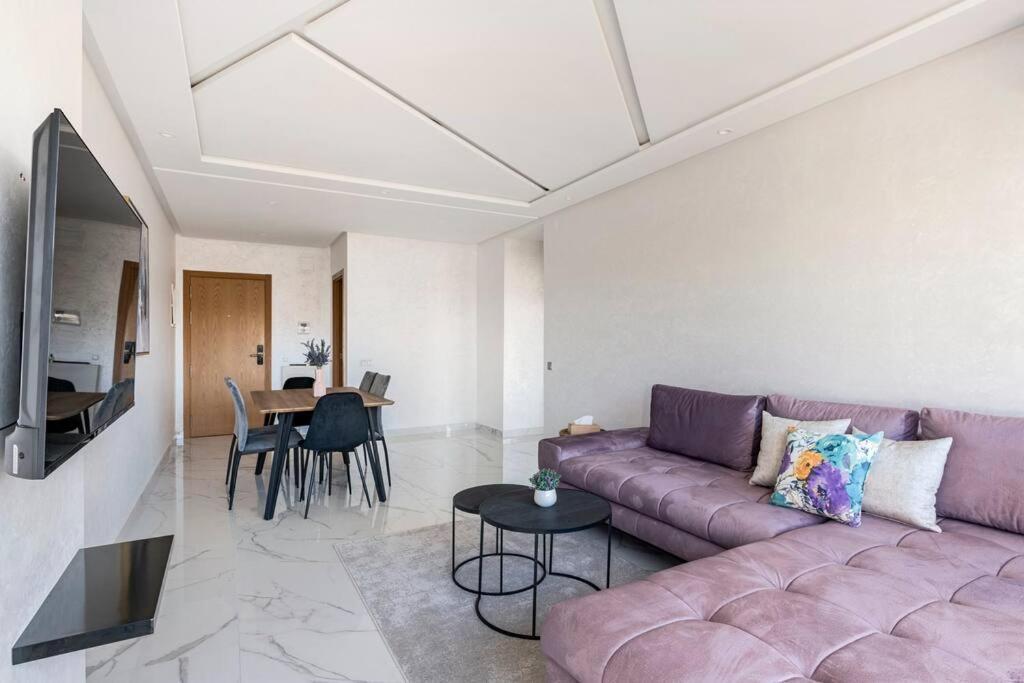 Superb & Sunny 2Br & 2Ba Apt. W/ Seaview, Malabata Tânger Exterior foto